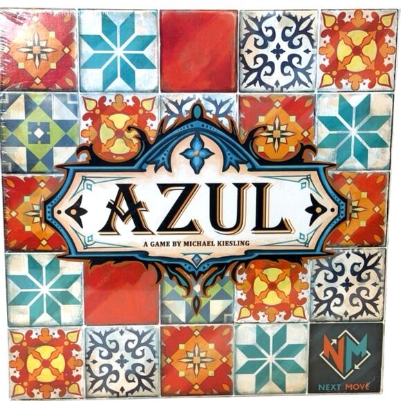 AZUL Board Game Strategy Tile Placement Game for Family Fun Holiday Gift NEW - Picture 1 of 10
